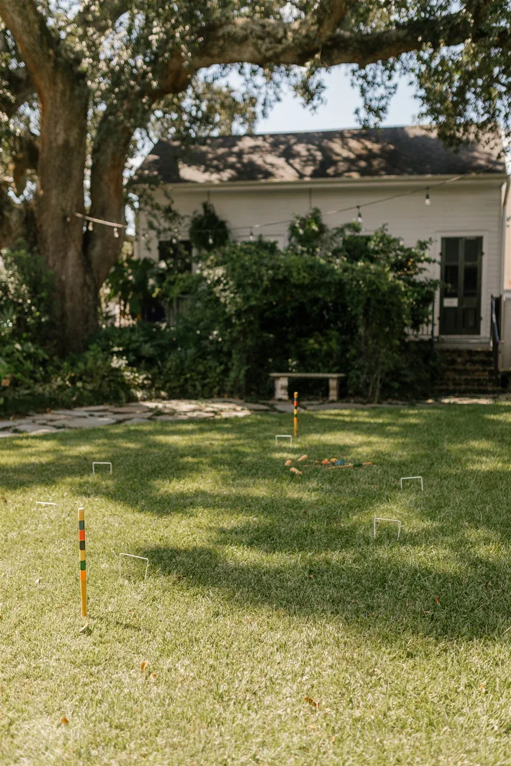 Lawn and yard at The Mazant